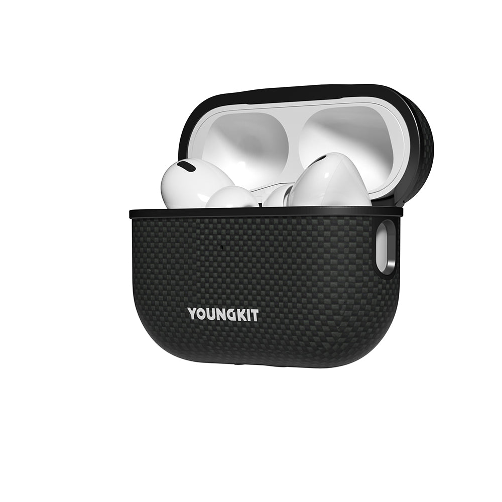 Youngkit 1500D Kevlar Extreme Wing Serisi Airpods Pro 2 Aramid Fiber M-safe Kılıf Youngkit 1500D Kevlar Extreme Wing Serisi Airpods Pro 2 Aramid Fiber M-safe Kılıf